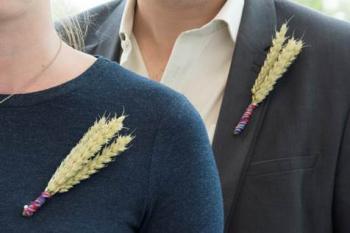 Wheat badge